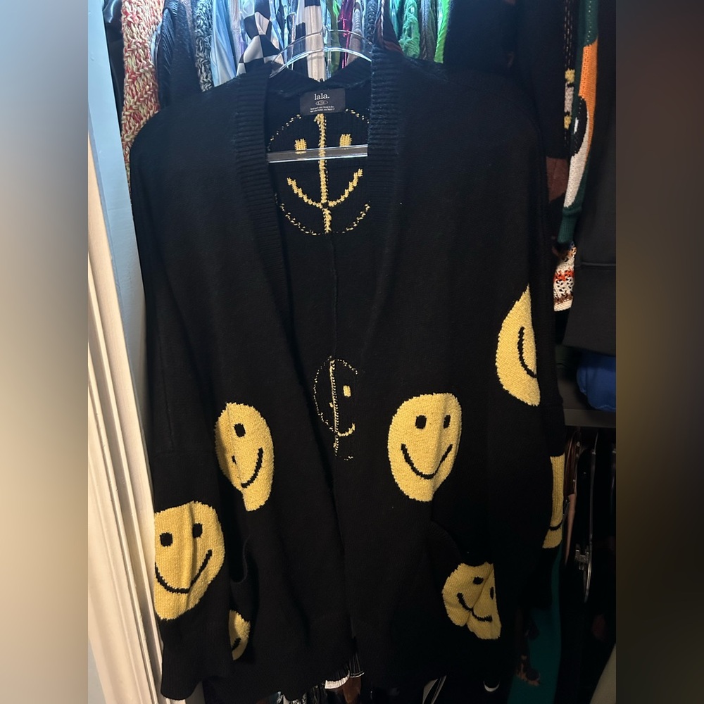 The Most Fun Oversized Cardigan